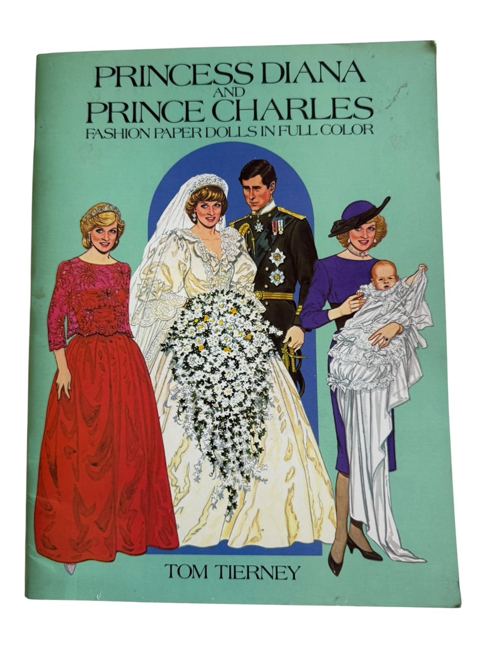 Princess Diana and Prince Charles
Fashion Paper Dolls in Full Color - Softcover